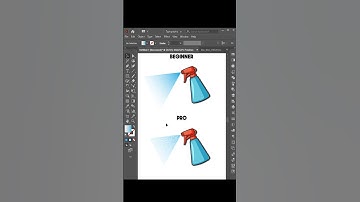 Difference between beginner and pro graphic designer #adobeillustrator #graphicdesign
