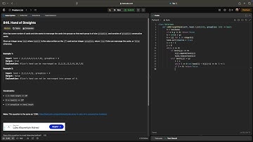 No Sound Leetcode 846: Hand of Straights