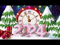 Happy New Year 2024! Merry Christmas 2024! New Year&#39;s Footages/ Футаж С Новым 2024 годом!