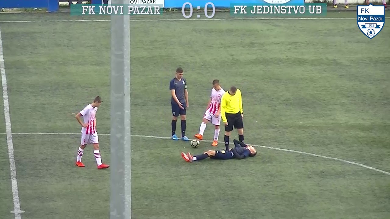 Utakmica između FK Novi Pazar i FK Jedinstvo Ub.