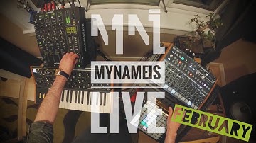 HOW I PLAY FEBRUARY - MYNAMEIS WITH HYBRID DJ/PRODUCER SETUP!