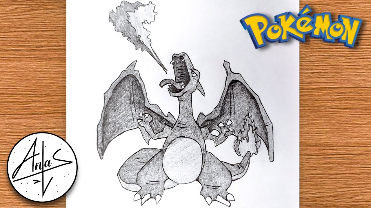 How To Draw Charizard  Pokemon Drawing Easy Step by Step  YouTube