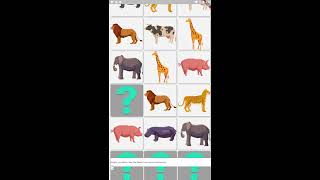Memory games: Memory Match card - Animal Picture Match. screenshot 1