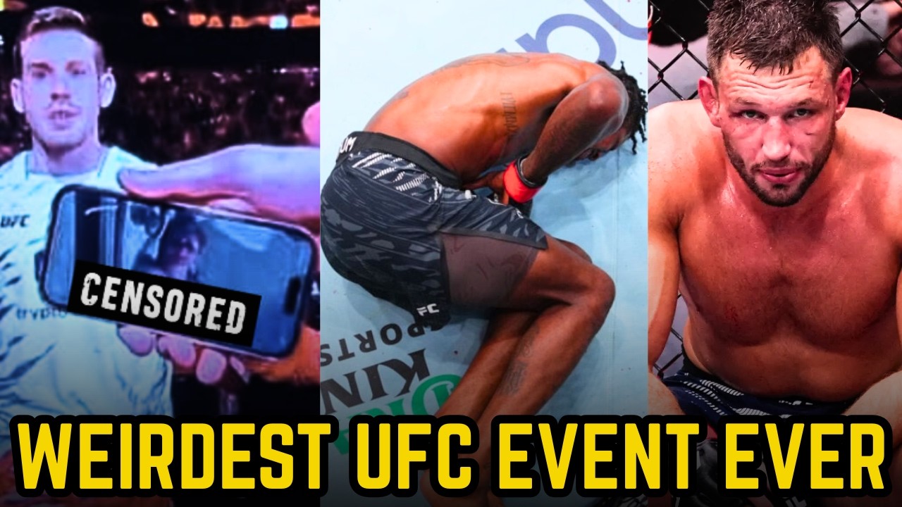 That Was the WEIRDEST UFC Card EVER...