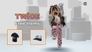 TWİCE FREE İTEMS! 🧡 ROBLOX EASY FREE İTEMS *Türkçe*