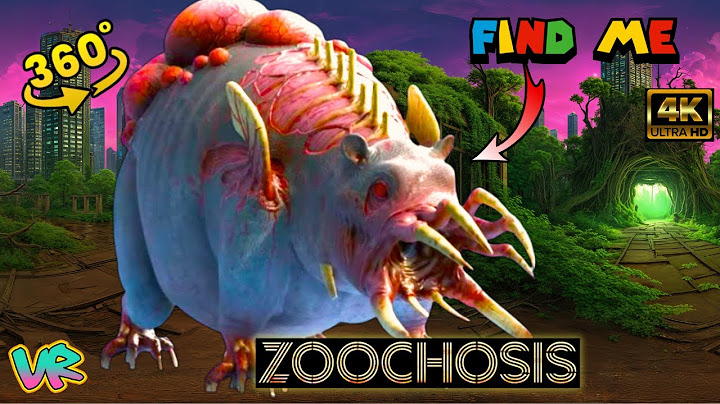 Monster Hippo  Zoochosis  | Zoochosis 3  |  Finding Challenge 360  |  VR 360