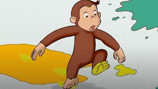 Curioso Come George 🐵 Pittura a mano 🐵Cartoni per Bambini