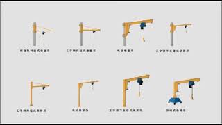 : Jib Crane Installation: Floor Mounted Pillar Jib Crane, Wall Mounted Jib Crane & Portable Jib Crane