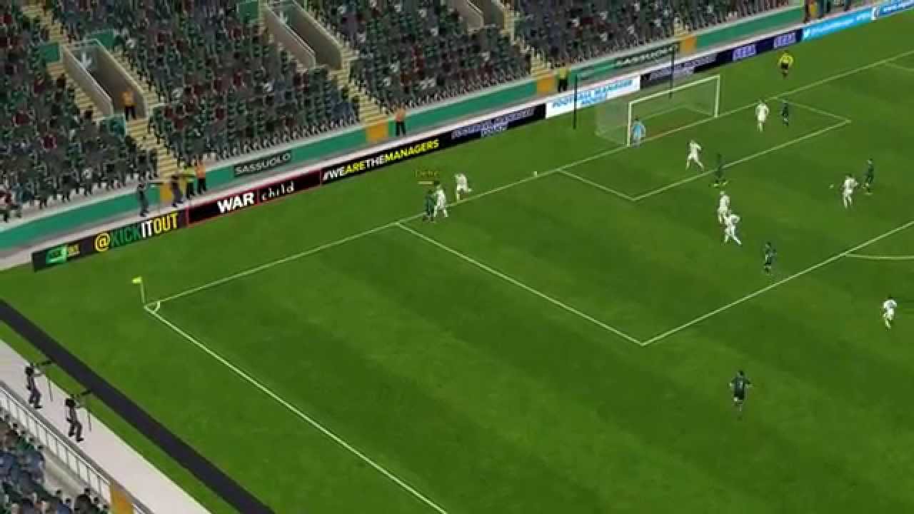 FM16 Career Mode Sassuolo 3-0 Atalanta