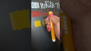 Juicy or streaky? #chalk #chalkmarkers #chalkboard #chalkasmr #juicyoratreaky