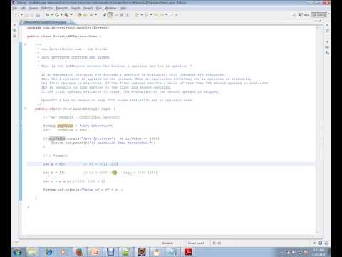 Difference between the Boolean & operator   the && operator