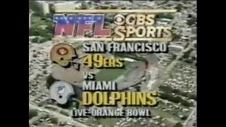 1986 Week 4 - 49ers vs. Dolphins