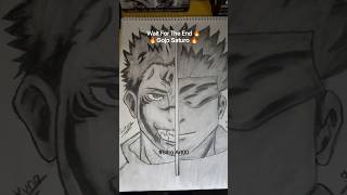 Gojo X Sukuna Sketch Drawing