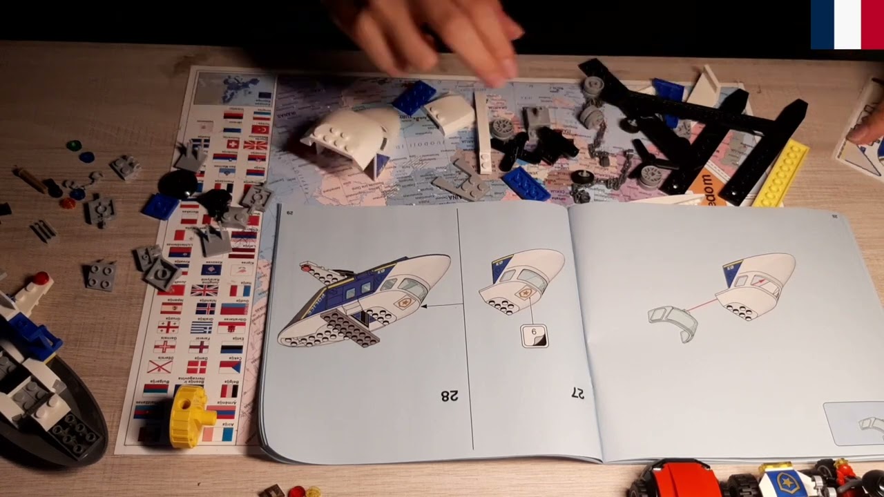 construction de la ville lego (ensemble 60243)