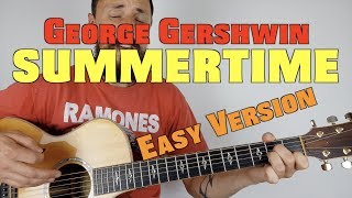 Video thumbnail of "Summertime Easy Version by George Gershwin"