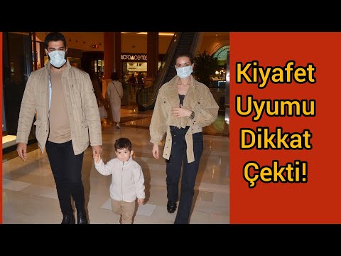 FAHRİYE EVCEN,BURAK ÖZÇİVİT VE OĞULLARI KARAN AVM DE GÖRÜNTÜLENDİ!