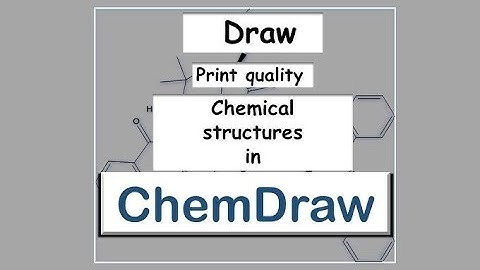 How to export Chemical structures from Chemdraw Software Quickly
