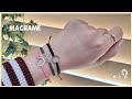 [Macrame] Bracelet 마크라메 DIY 팔찌 만들기