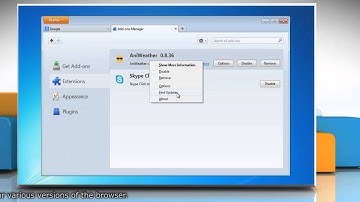 How to update Mozilla® Firefox extensions in Windows® 7