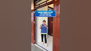 Hoàn thiện 33 cửa lưới chống muỗi tại Đan Viện Thiên Bình #shorts