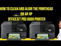 How to Clean and Align the Printhead on an HP OfficeJet Pro 8600 Printer