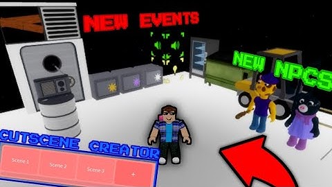 Piggy Build Mode Update!!! (Cutscene Creator, New NPCS, New Decorations and More)