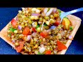 दाल मोथ - चटपटा अंकुरित दाल का सलाद जो है खाने मैं बहुत टेस्टी | Protein Salad |Sprout salad recipe