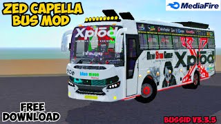 Zed Capella mod bussid|Zed Capella mod|Zed Capella bus mod bussid|Capella bus mod bussid|Zed Capella
