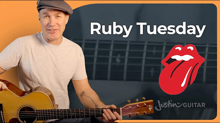 Ruby Tuesday Guitar version - Guitar performance video thumbnail