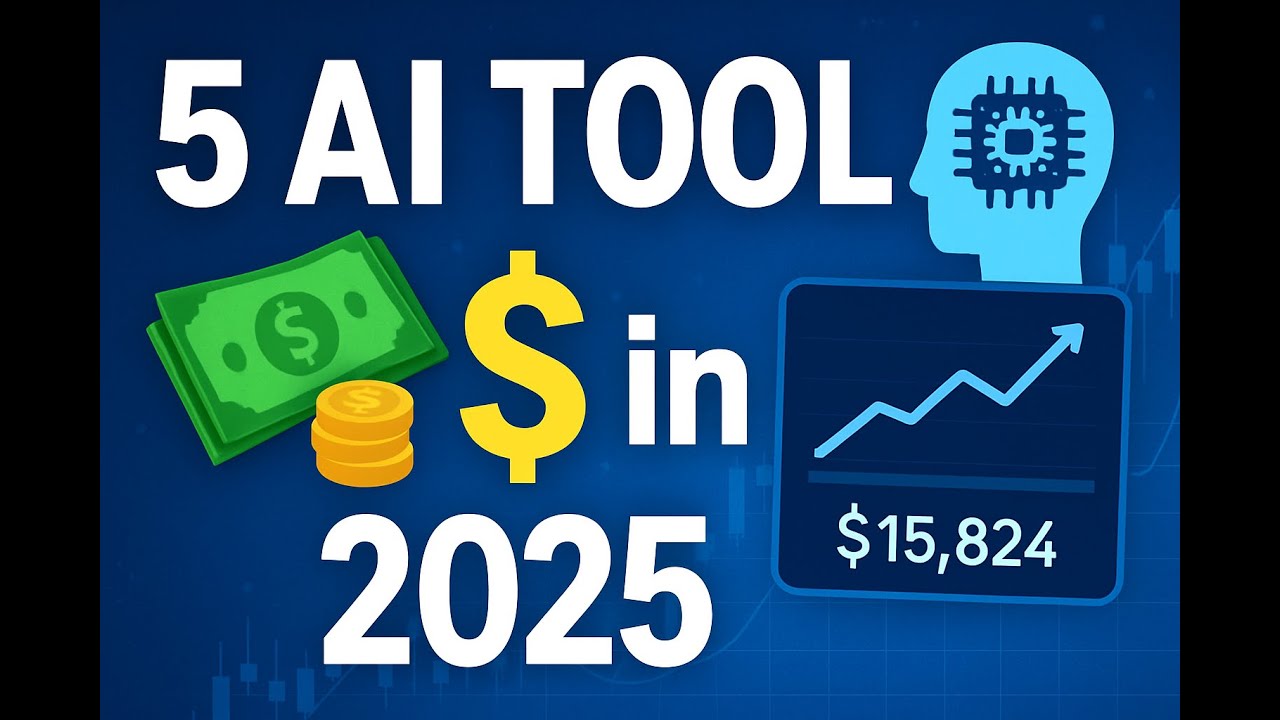 5 AI Tools That WILL Make You Money in 2025 (No Experience Needed ...