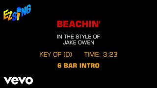 Jake Owen - Beachin' (Karaoke EZ Sing)
