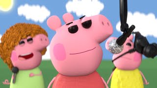 When Peppa Pig Makes A Rap Song (Animated Movie)