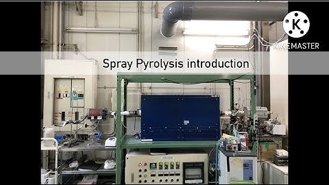 Spray pyrolysis