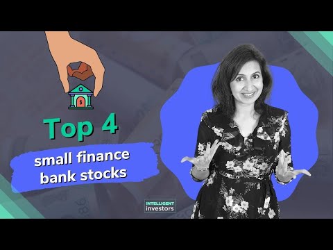 Top 4 small finance bank stocks by market cap