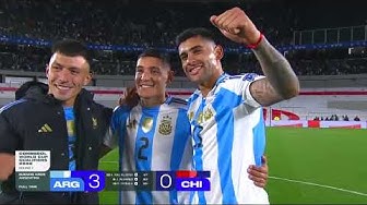 ARGENTINA VS CHILE (MATERI SATELIT) #argentina #chile | WORLD CUP QUALIFIERS thumbnail