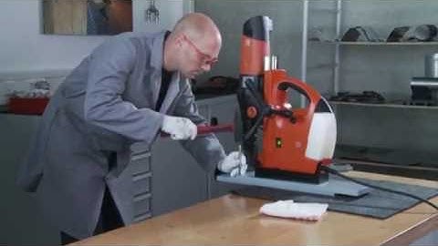 Core drilling with FEIN: offset drilling