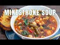 Simple Vegetarian Minestrone Soup | The Mediterranean Dish