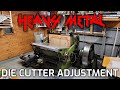 Japanese Die Cutter Machine Adjustment
