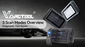 How to Use 3 Scan Modes on a VDIAGTOOL Diagnostic Tool