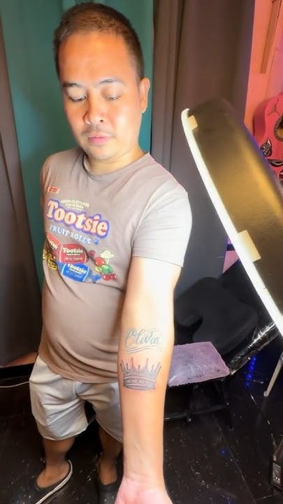  Crown Tattoo #tattoo #crown #tattooart #tiktok #shorts #fbreels #reels ...
