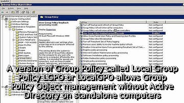 Learn about group policy | what is agpm