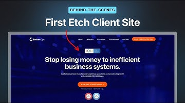I Built the First Etch Client Site (BTS + HONEST THOUGHTS)