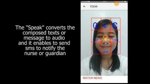 FEEMI App Using Face Detection of Google Vision API