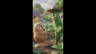 The Little Potato's First Harvest 🌱 | 3D Animated Short Film screenshot 1