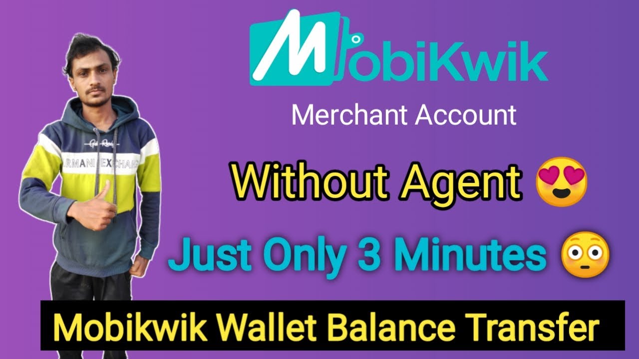 Mobikwik Merchant Account Create Just Only 3 Minutes Without Agent | Mobikwik Wallet Balance Transfe