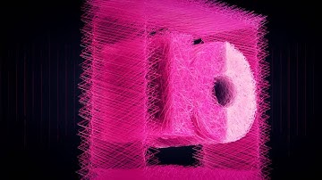 Splined Logocube | free Cinema 4D download