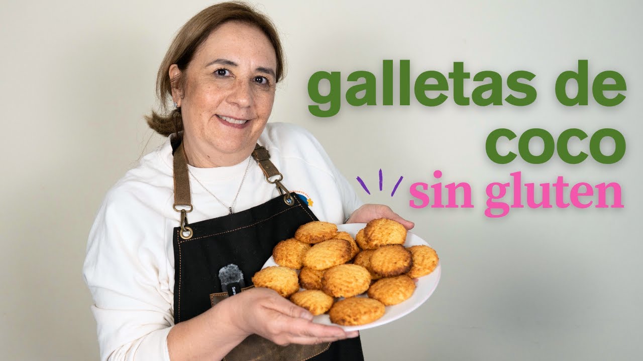 Galletas de coco sin gluten – Cocina de Claudia Rojas.