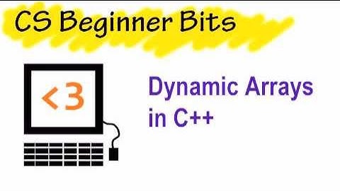 C++ Tutorial: Your First Dynamic Array