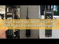 Review Ham Radio BAOFENG DM32 DMR Radio Handheld Rechargeable Walkie Talkies Long Range DM32UV 5RM T
