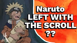 What If Naruto Left With The Scroll?